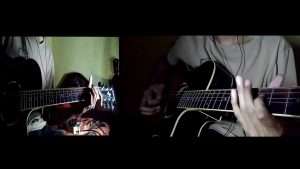 Menunggu Kamu Anji [ acoustic gitar inst cover ] Видео