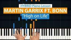 How To Play "High on Life" by Martin Garrix ft. Bonn | HDpiano (Part 1) Piano Tutorial Видео