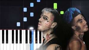 Lil Peep XXXTENTACION - "Falling Down" Piano Tutorial Видео