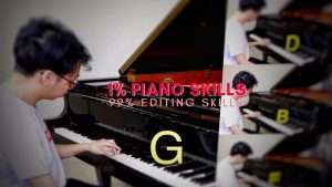 1% Piano Skills 99% Editing Skills Видео