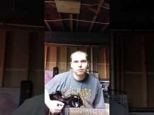 Acoustic guitar cover of Aeronaut Видео
