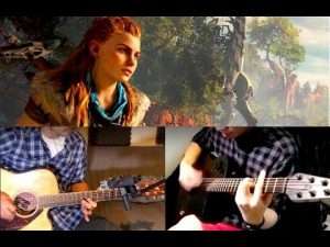 Horizon Zero Dawn Guitar Cover - Aloy's Theme / Meridian (Day) Видео