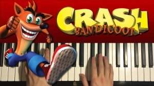 How To Play - Crash Bandicoot Theme (PIANO TUTORIAL LESSON) Видео