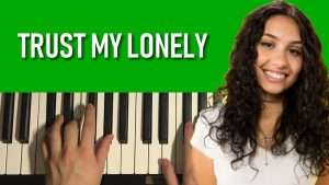 HOW TO PLAY - Alessia Cara - Trust My Lonely (Piano Tutorial Lesson) Видео