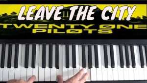 How To Play Leave The City on Piano - Twenty One Pilots - Piano Tutorial Видео