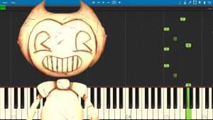 Bendy Song - Recording Gold - Piano Tutorial / Cover - CK9C Видео