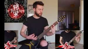 Shogun - Trivium guitar cover (All guitar parts) Gibson Flying V 7 String, Dean MKH ML Видео