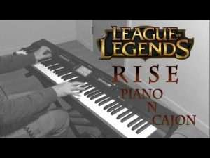 RISE (Piano & Cajon cover by Elijah Lee) I Worlds 2018 - League of Legends Видео