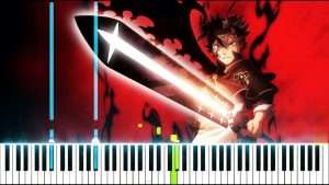 [Black Clover OP 5] "Gamushara" - Miyuna (Synthesia Piano Tutorial) Видео