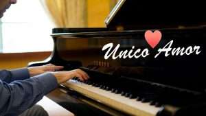 Unico Amor - Fabrizio Spaggiari - Official Piano Assolo Videoclip ♥️ Видео