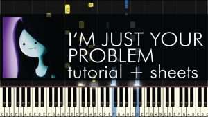 Adventure Time - I'm Just Your Problem - Piano Tutorial - Synthesia Видео