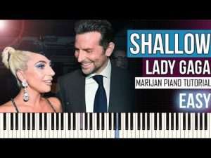 How To Play: Lady Gaga & Bradley Cooper - Shallow | Piano Tutorial EASY Видео