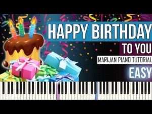 How To Play: Happy Birthday To You | Piano Tutorial EASY Видео