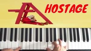 How To Play hostage on Piano - Billie Eilish - Piano Tutorial Видео