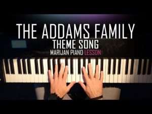 #HalloweenWeek | How To Play: The Addams Family - Theme Song | Piano Tutorial Lesson Видео