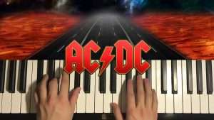 HOW TO PLAY - AC/DC - Highway To Hell (Piano Tutorial Lesson) Видео