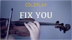 Coldplay - Fix You for violin and piano (COVER) Видео
