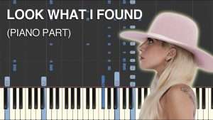 Look What I Found (Lady Gaga) Synthesia Cover (Piano Part) Видео