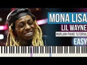 How To Play: Lil Wayne ft. Kendrick Lamar - Mona Lisa | Piano Tutorial EASY Видео