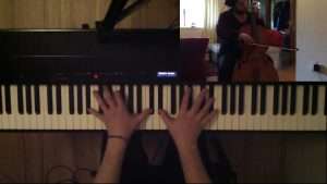 Stay the Night - Zedd Ft. Hayley Williams (cello and piano cover) Видео