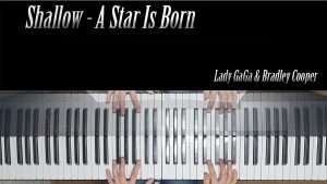Shallow - Lady GaGa, Bradley Cooper (A Star Is Born) Piano Cover Видео