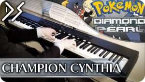 Pokémon Diamond & Pearl - "Champion Cynthia" [Piano Cover] || DS Music Видео