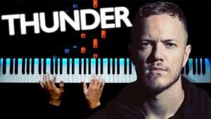 Imagine Dragons - Thunder | Piano Tutorial Видео