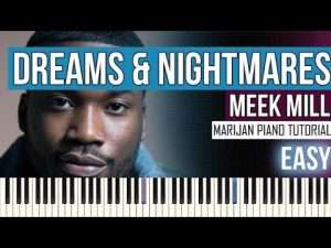 How To Play: Meek Mill - Dreams And Nightmares (Intro) | Piano Tutorial EASY Видео