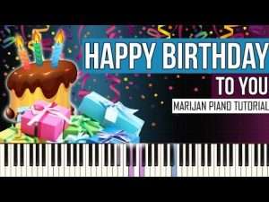 How To Play: Happy Birthday To You | Piano Tutorial Видео