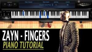 Fingers PIANO TUTORIAL - Zayn (How To Play) Видео