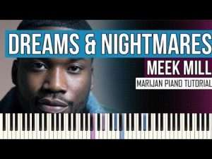 How To Play: Meek Mill - Dreams And Nightmares (Intro) | Piano Tutorial Видео