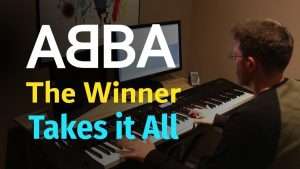 ABBA - The Winner Takes it All - Piano Cover Видео