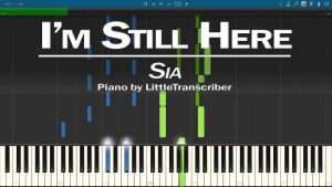Sia - I'm Still Here (Piano Cover) Synthesia Tutorial by LittleTranscriber Видео