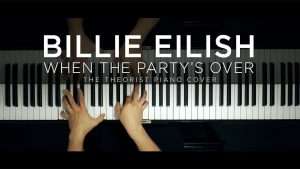 Billie Eilish - when the party's over | The Theorist Piano Cover Видео