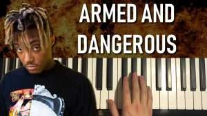 HOW TO PLAY - Juice WRLD - Armed & Dangerous (Piano Tutorial Lesson) Видео