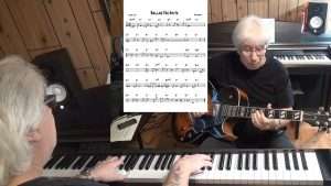 Ballad For Anita - Jazz guitar & piano cover ( Bob Fraser ) Видео