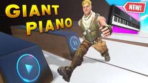 *NEW SECRET OBJECT* GIANT PIANO IN FORTNITE!!! | Fortnite Funny Fails and WTF Gameplay Best Moments Видео
