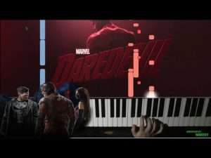 Marvel's Daredevil Main Theme - Piano Cover Видео