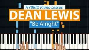 How To Play "Be Alright" by Dean Lewis | HDpiano (Part 1) Piano Tutorial Видео