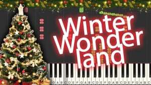 Winter Wonderland Jazz Piano Cover Видео