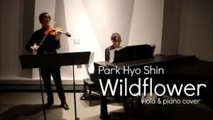 Park Hyo Shin 'Wildflower' Viola and Piano Cover Видео