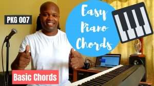 How To Play Easy Piano Chords - Piano Lessons For Beginners - PKG 007 Видео