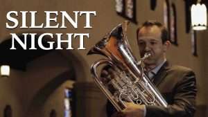Silent Night (Euphonium - Baritone, Tuba, Piano Cover) Видео