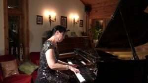 Happy New Year ABBA Ulrika A. Rosén, piano. (Piano cover) Видео